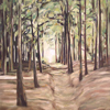 Forest2, oil on canvas, 140 x 100cm