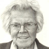 Great-grandmother of Finn, graphite, 30 x 40 cm